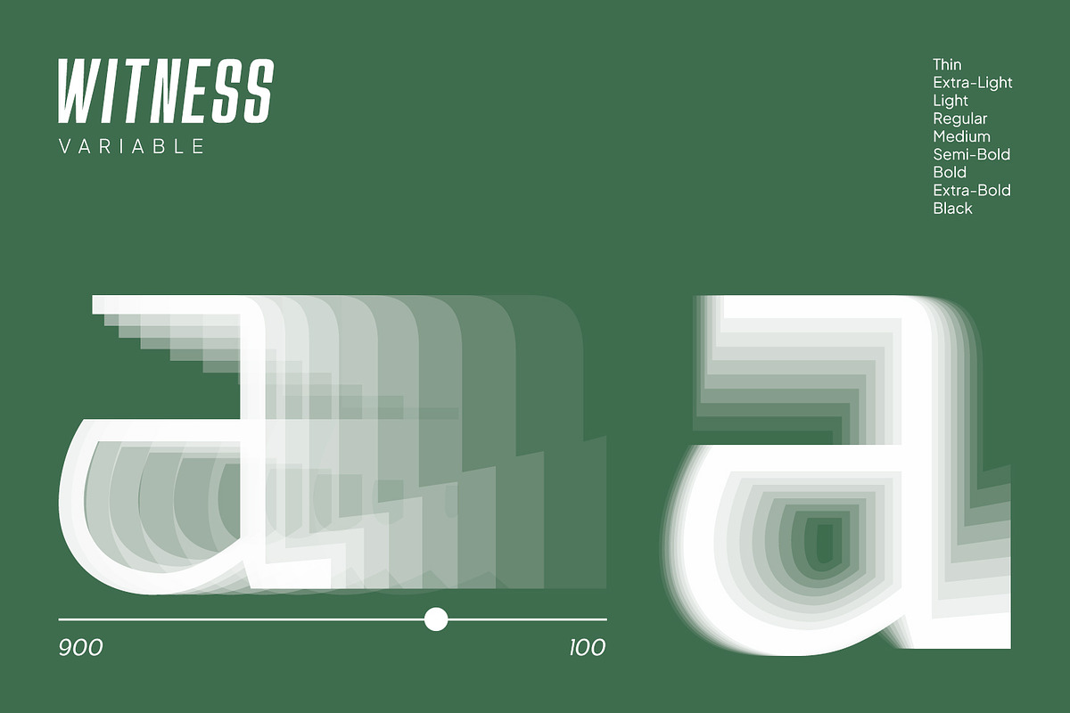 Witness, a Slab Serif Font by din-studio.com (Photo 6 of 15)