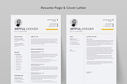 Professional Word Resume CV, a Resume Template by Aspect_Studio (Thumbnail 2 of 4)