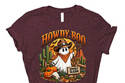 Howdy Boo Cowboy Ghost Wild West PNG, an Object Graphic by Star Graphic Design (Thumbnail 9 of 10)