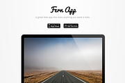 Responsive Mac App - HTML/CSS, a Templates & Theme by alexvanderzon (Thumbnail 1 of 4)