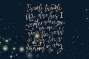 Rumors of Fireflies, a Script Font by jennyhighsmith (Thumbnail 5 of 6)