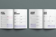 Planner & Journal Template, a Stationery Template by E-Type (Thumbnail 3 of 7)