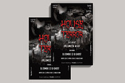 House of Terror PSD Flyer Template, a Flyer Template by Naim Selmani (Thumbnail 3 of 3)