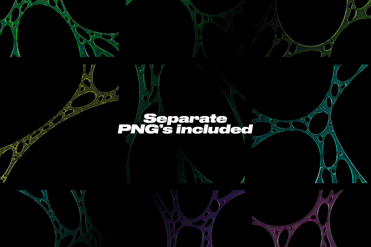 Slime Overlays - PNG's and Mockups, an Object Graphic by Dreadlabs (Photo 4 of 5)
