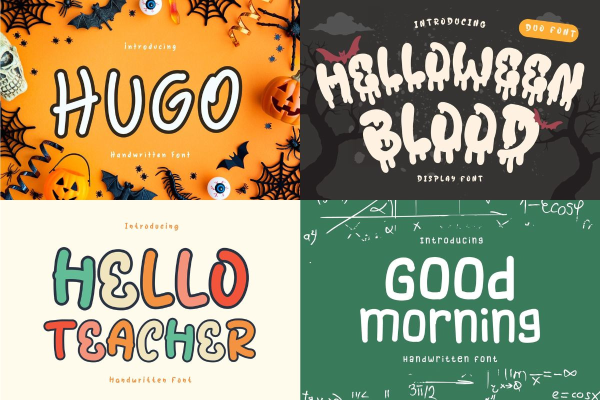 HANDWRITING & DISPLAY FONT BUNDLE, a Handwritten Font by Brown Cupple (Photo 2 of 6)