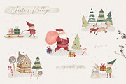 Santa's Village, an Illustration by Flora+Bear (Thumbnail 5 of 7)