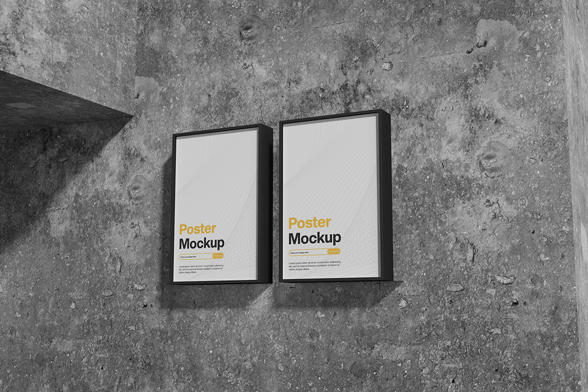 Poster Mockup, a Product Mockup by Indah (Photo 5 of 6)
