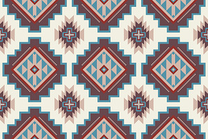 Vintage Native American Pattern