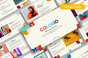 Colorio – Creative Google Slide, a Presentation Template by kreatifreya (Thumbnail 1 of 5)