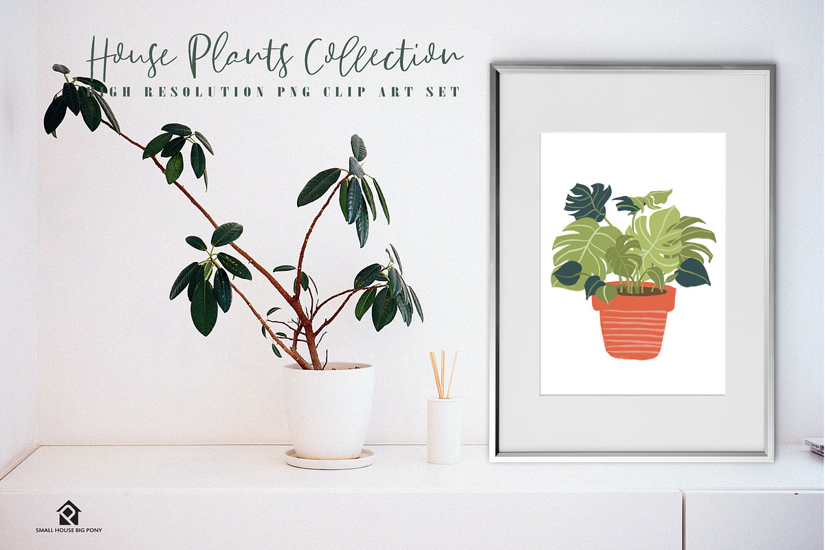 House Plants Collection, a Graphic by SmallHouseBigPony (Photo 6 of 18)