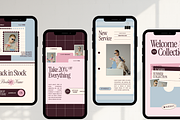 Modern Instagram Stories Posts Canva, a Social Media Template by Branding Babe Co. (Thumbnail 5 of 7)