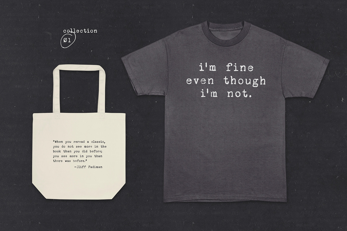 Corpus Typewriter Font, a Serif Font by Brent Galloway (Photo 4 of 10)