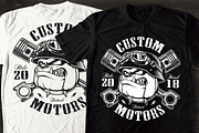 Bulldog Biker, an Illustration by Harry Kasyanov (Thumbnail 3 of 4)