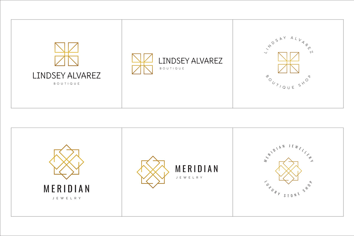 300 Geometric Premade Logo Bundle, a Branding & Logo Template by XpertgraphicD (Photo 59 of 63)