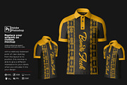 Polo T-Shirt Short Arm Mockup, a Shirt Mockup by Nanggroe Scripting (Thumbnail 2 of 9)