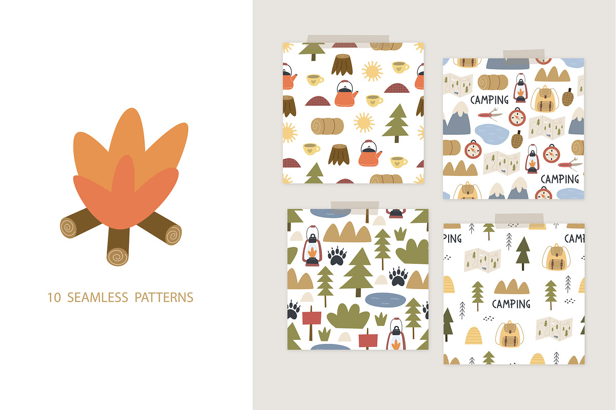 Camping, a Graphic by AnnieArt (Photo 5 of 7)