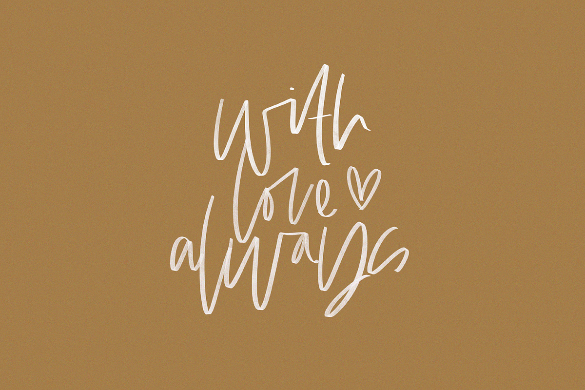 Always - SVG & Solid Script Font, a Script Font by KA Designs