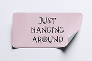 Recluse Spider Font - Halloween Font, a Handwritten Font by Beck McCormick (Thumbnail 9 of 10)