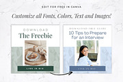 Instagram Posts for Canva | Green, a Social Media Template by Thirty One Palms Studio (Thumbnail 4 of 6)