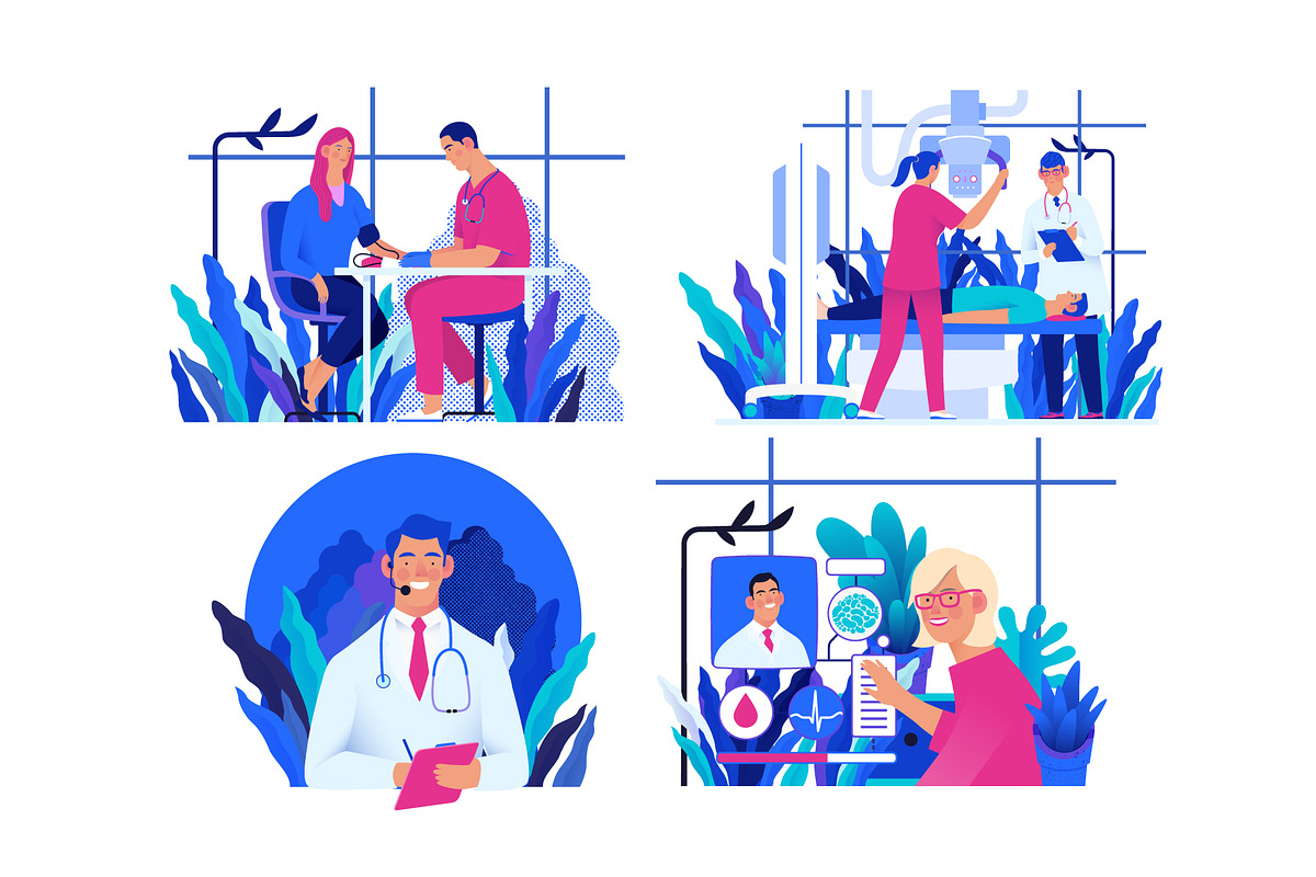 Part 1 Medical illustration, Color 2, a Healthcare Illustration by Grivina's shop (Photo 4 of 9)