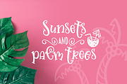 Jellysea - Font Duo + Summer Doodles, a Slab Serif Font by Chantal Nijhof (Thumbnail 4 of 9)