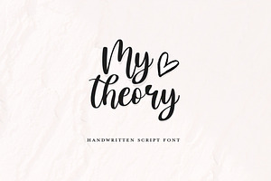 My Theory Font