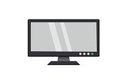 Monitor Vector Icon, an Icon by Pexelpy (Thumbnail 1 of 2)