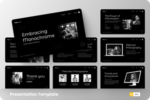 Minimalist Photography Google Slide, a Presentation Template by GraphauseProject