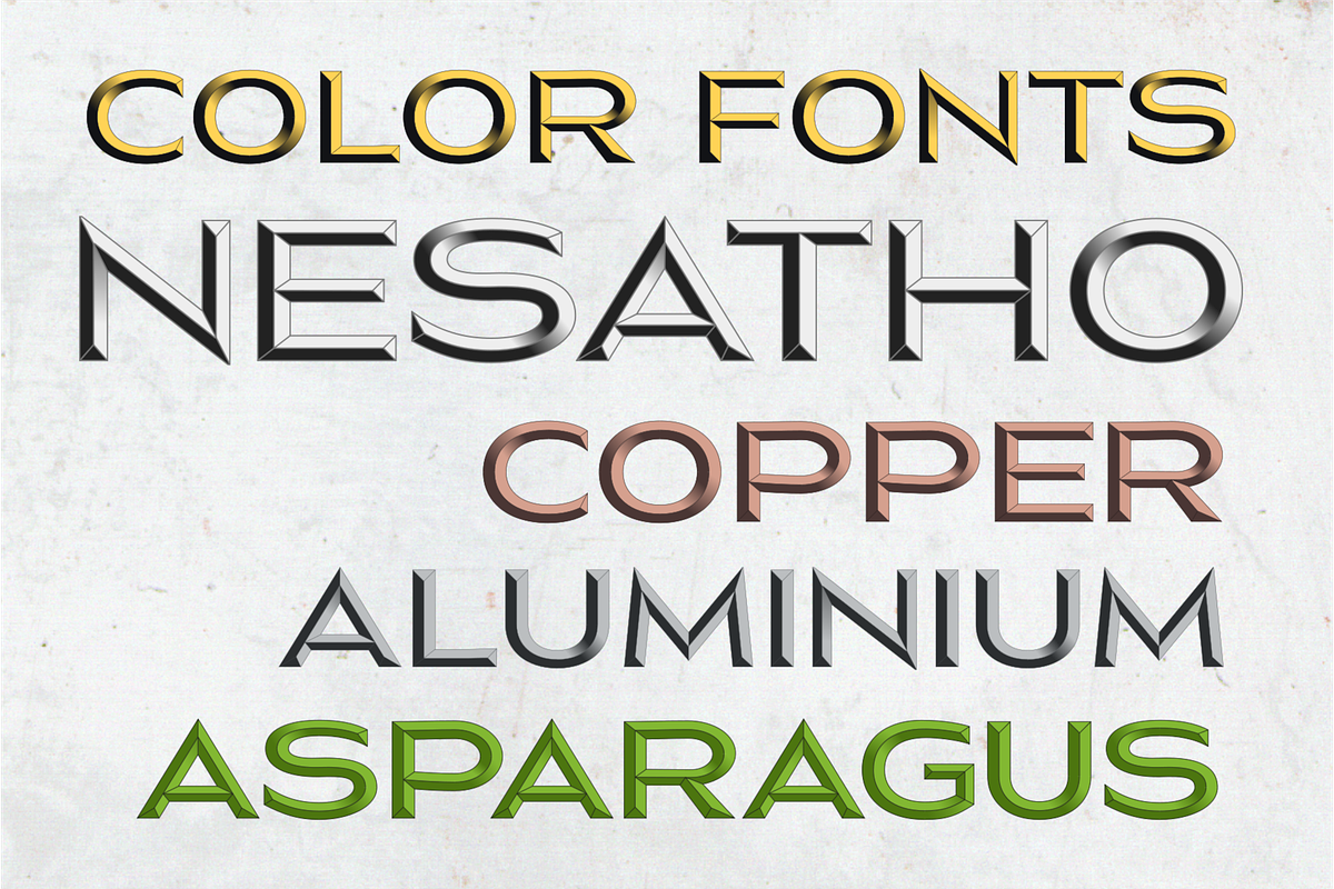 Nesatho OK, a Sans Serif Font by glukfonts (Photo 10 of 10)