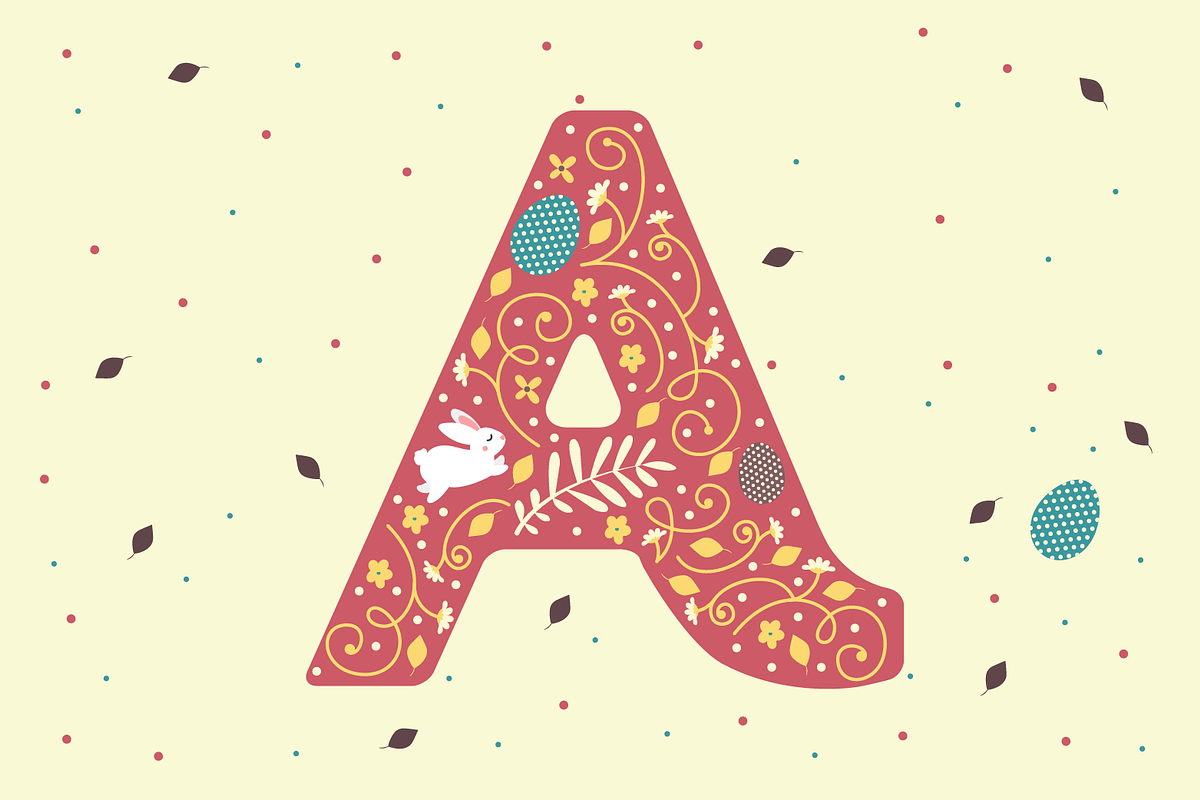 Easter Font preview 2