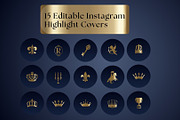 1000 Branding Kit Blue Gold, a Branding & Logo Template by CopertiniStudio (Thumbnail 7 of 9)