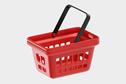 Shopping basket, an Object 3D Model by fahad121 (Thumbnail 3 of 7)