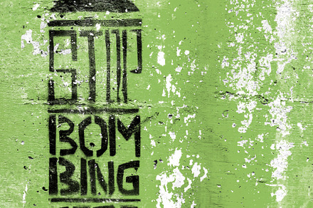 Stop bombing Gaza, a Wallpaper Photo by KYNA STUDIO