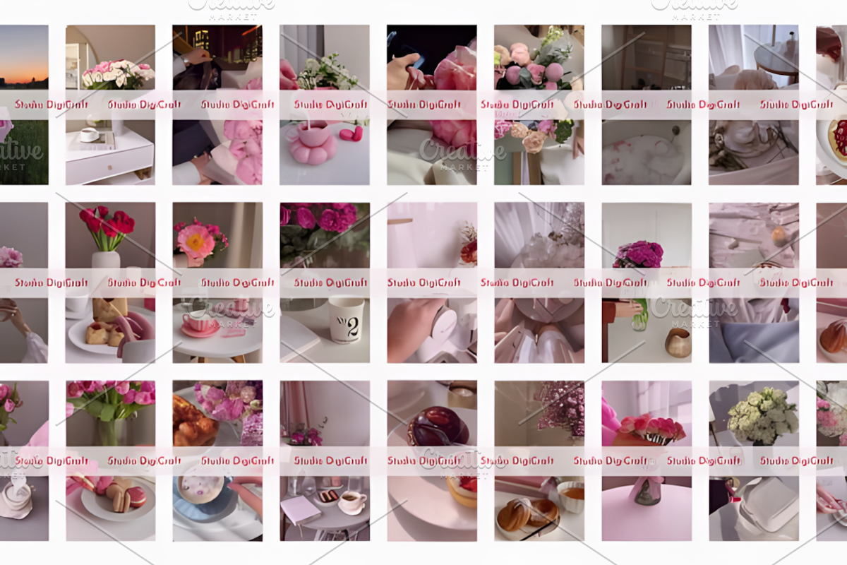 Pink Soft Girl Reels Pack, a Marketing Template by Ink Gallery (Photo 4 of 5)