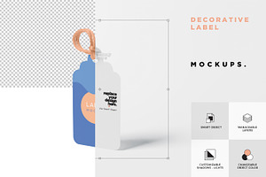 Gift Label Mockups