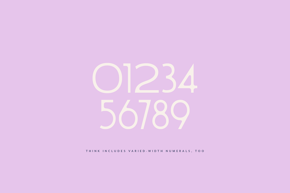 Think Sans Serif Font Family, a Sans Serif Font by Up Up Creative (Photo 9 of 13)