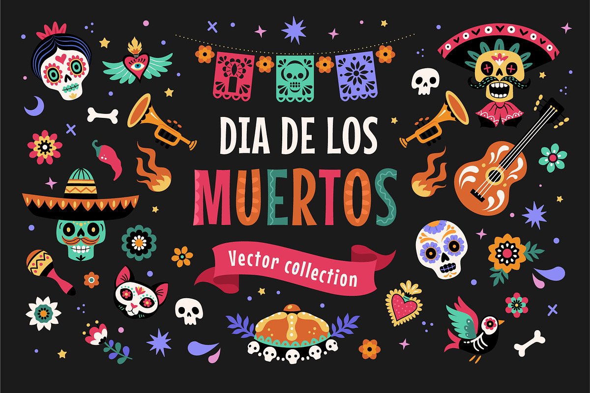 Dia De Los Muertos collection, an Illustration by 12pm-am (Photo 1 of 7)