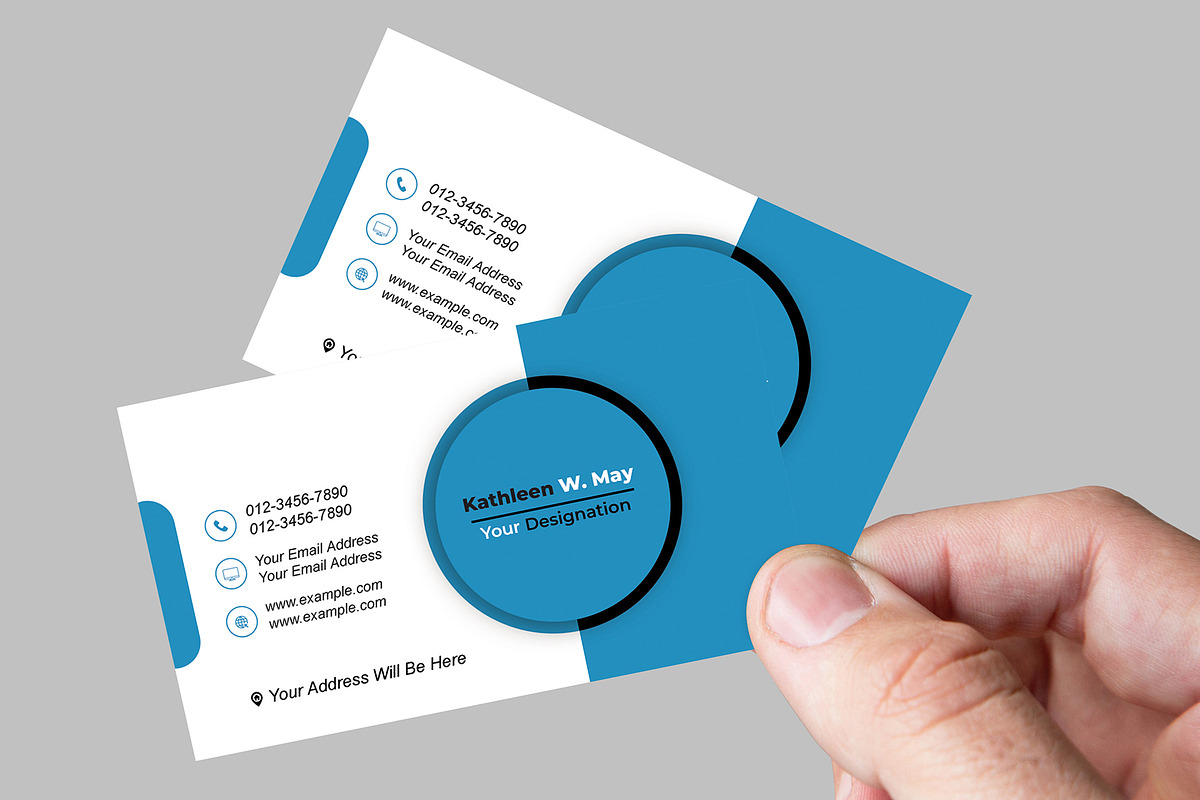 Startup Business Card Template preview 5
