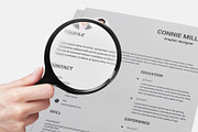 Resume Template and Cover Letter, a Resume Template by designvillage (Thumbnail 11 of 13)