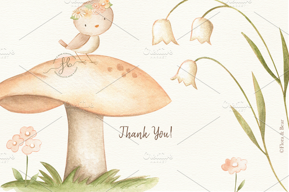 Spring Garden, an Animal Illustration by Flora+Bear (Photo 4 of 4)