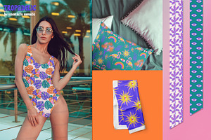 Tropical Summer Pattern Collection