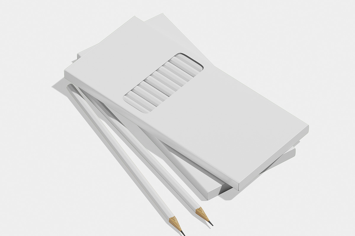 Colored Pencils Mockup, a Pens & Pencil Mockup by Unerispace (Photo 3 of 5)