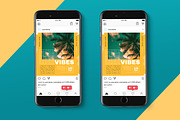 Summer Party Instagram Post Flyer, a Flyer Template by Tokosatsu (Thumbnail 2 of 4)