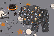 Space. Little astronauts, an Animal Illustration by tata_ota (Thumbnail 8 of 13)
