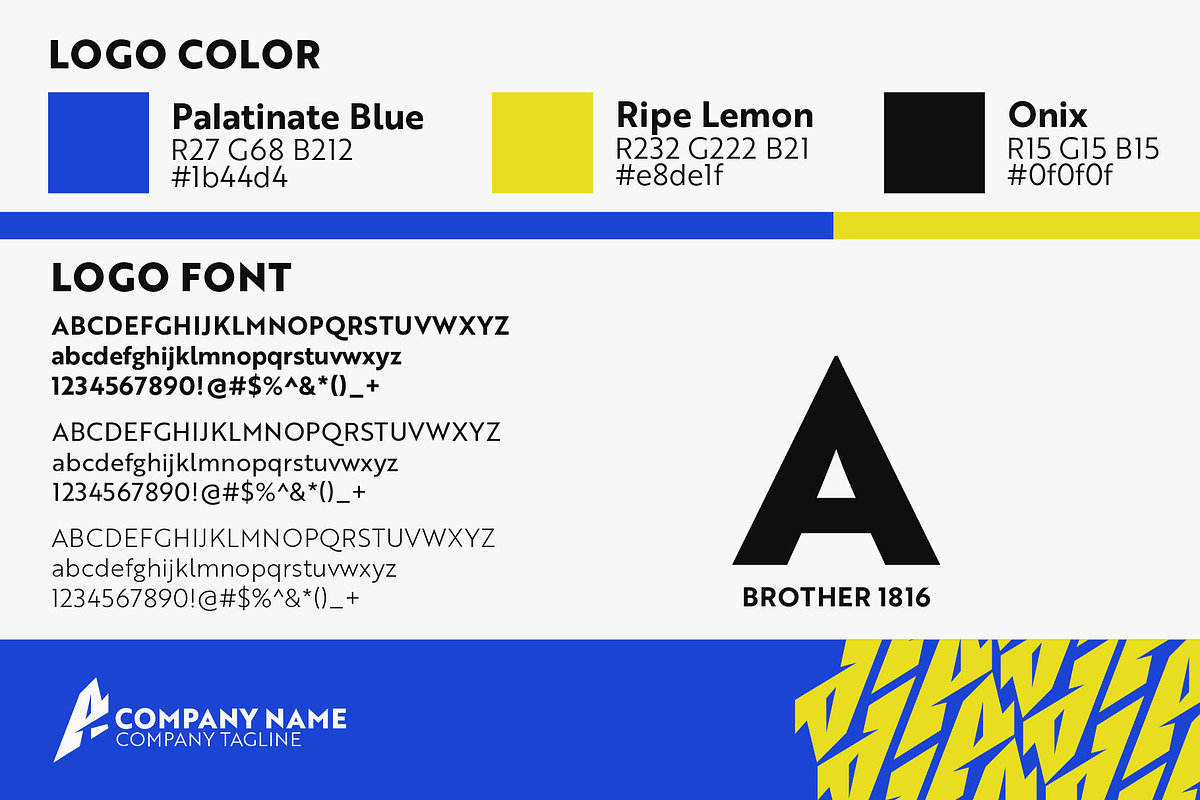 A Letter Logo Design Branding, a Branding & Logo Template by ORCHEVADESIGN (Photo 4 of 4)