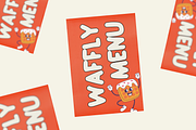 Waffly – A Sweet Handwritten Font, a Handwritten Font by BiancaXavier (Thumbnail 5 of 6)