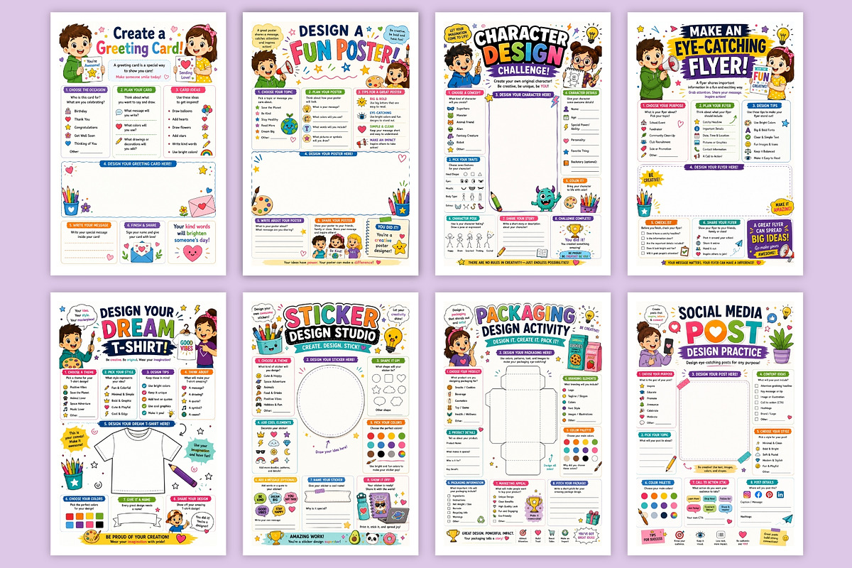 How to Use This Design Workbook, a Stationery Template by Designmela01 (Photo 4 of 6)