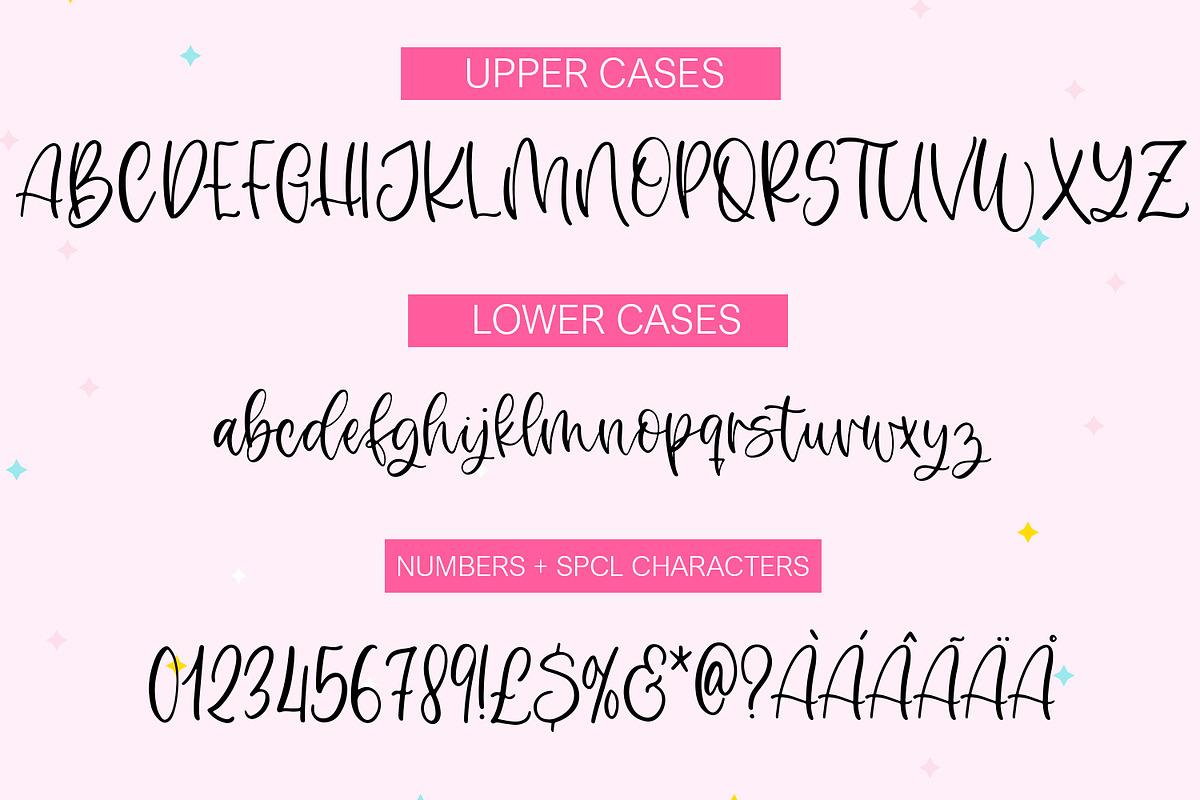 Rosemary The Unicorn Script Font, a Handwritten Font by Freeling Design House (Photo 2 of 7)