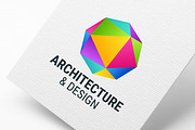 Colorful Crystal Logo Template, a Branding & Logo Template by pne-design (Thumbnail 1 of 2)