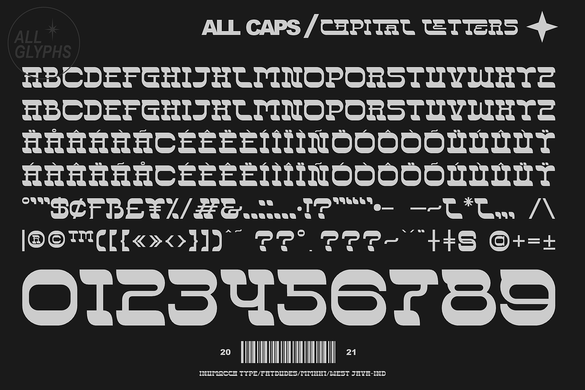 Fatdudes, a Serif Font by inumocca_type (Photo 9 of 10)